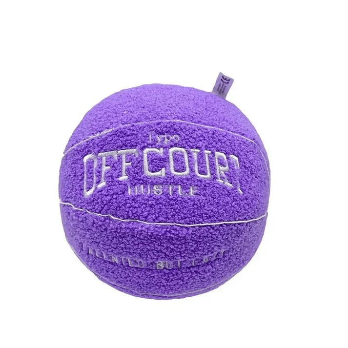 Basketball Kissen Lila 25cm - Roomy