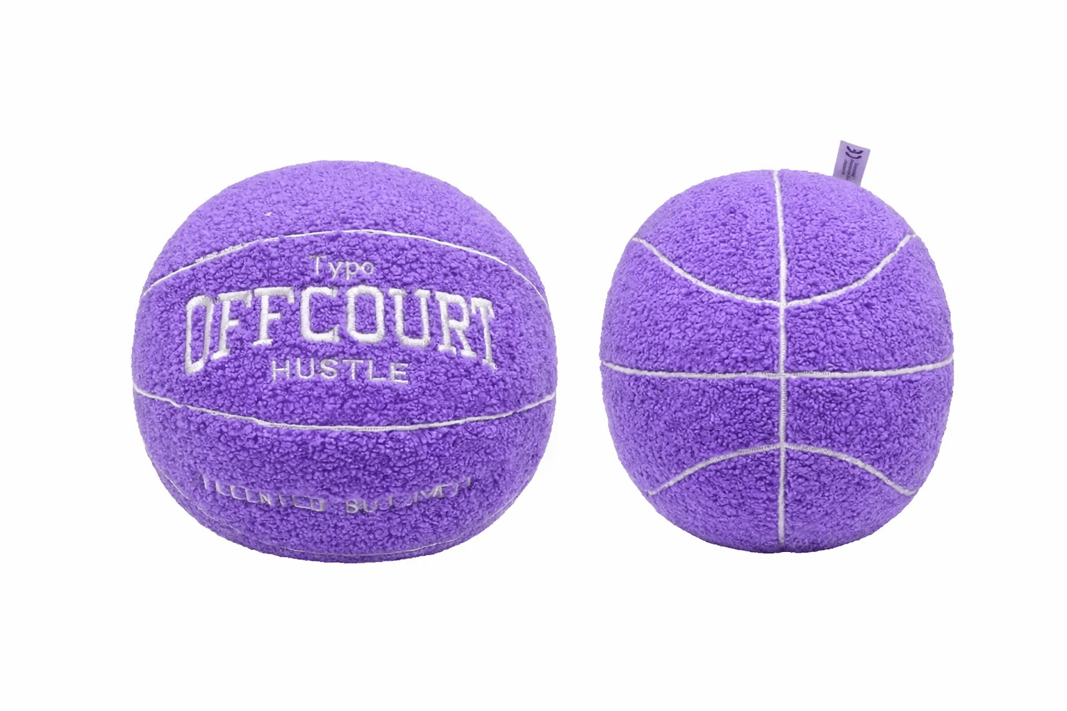 Basketball Kissen Lila 25cm - Roomy