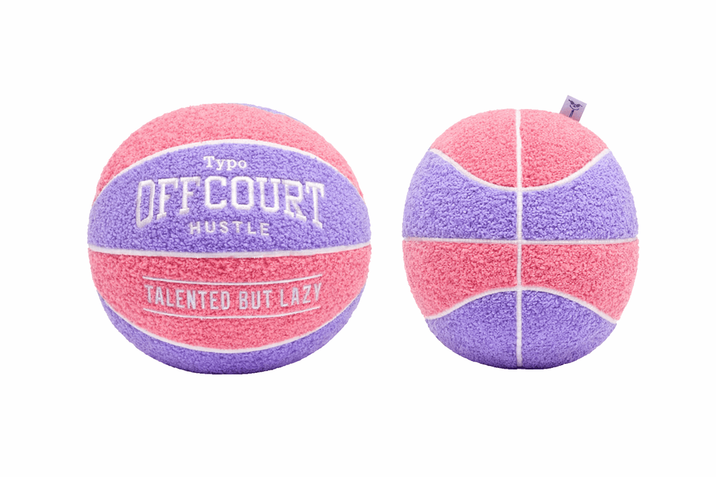 Basketball Kissen Rosa 25cm - Roomy