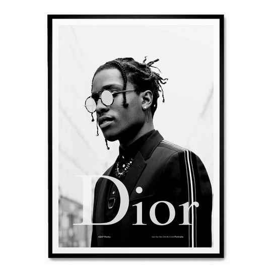 Dior X A$AP Rocky - Poster - Roomy
