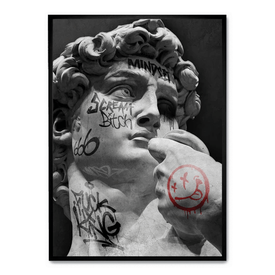 Graffiti Sculpture No. 2 - Poster - Roomy