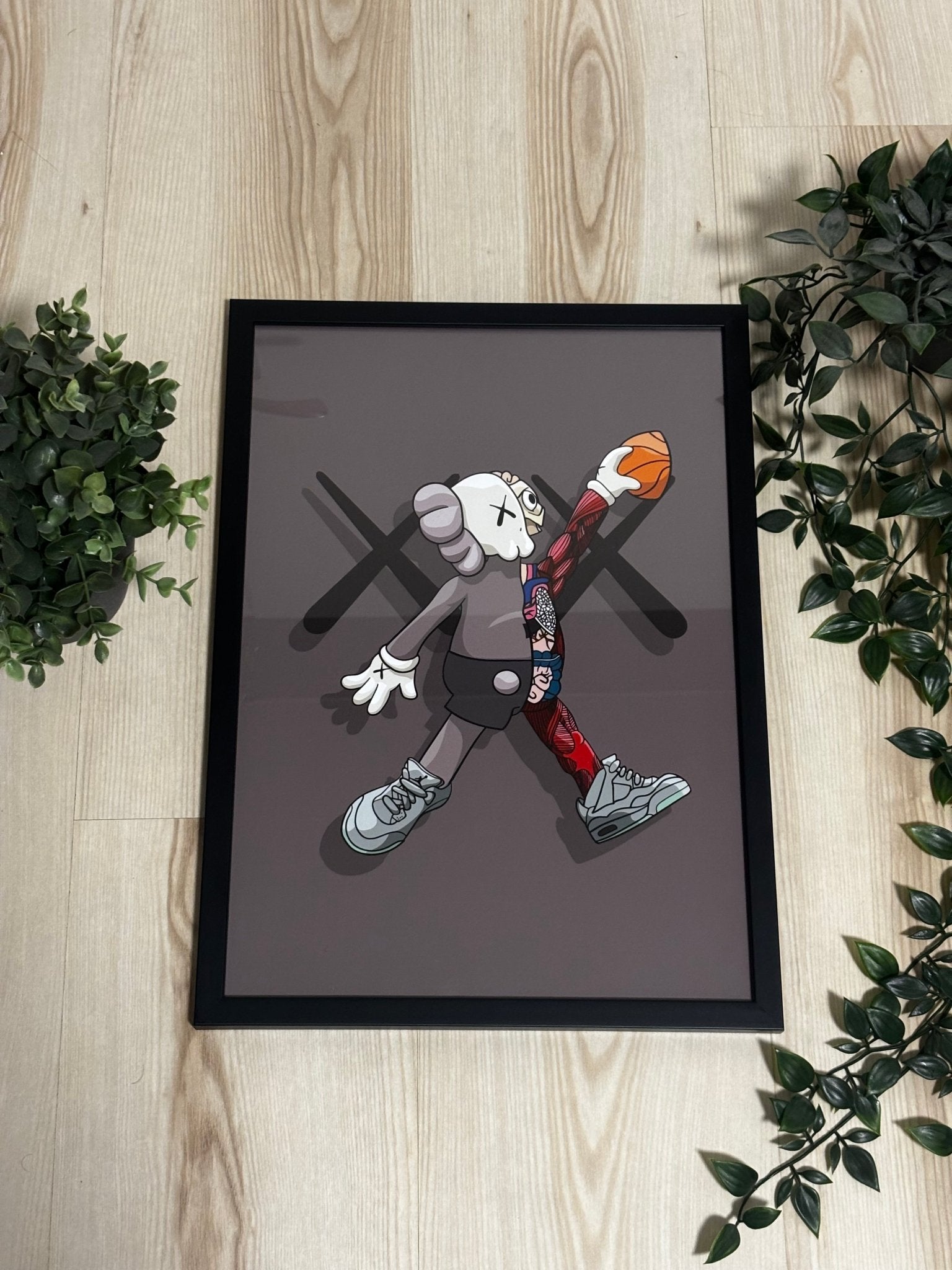 KAWS Basketball - Poster - Roomy