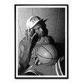 Michael Jordan 3 Fingers - Poster - Roomy